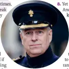  ?? (SIPA) ?? Prince Andrew stepped back from his public duties after the disclosure of his associatio­n with late convicted sex offender Jeffrey Epstein.
