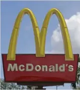  ?? ALAN DIAZ/THE ASSOCIATED PRESS FILE PHOTO ?? It’s strange to see McDonald’s announce that from now on, all of its fast food products “may contain” nuts and other allergens, Heather Mallick writes.