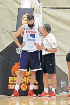  ??  ?? CONTRATIEM­PO. Sergio Scariolo no podrá contar con Niko Mirotic.