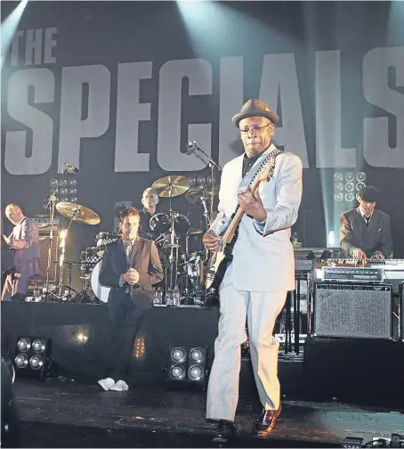  ??  ?? The Specials will be back in Courier Country for the first time since the 1970s this month.