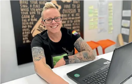  ??  ?? Hayley Beattie is a banker at Kiwibank. She identified a rise in online gambling harm during the Covid lockdowns, and began work on a scheme to let Kiwibank customers put blocks on payments to gambling websites.