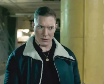  ?? STARZ ?? Joseph Sikora as Tommy Egan on “Power.” He is now shooting a spinoff series, “Power Book IV: Force.”