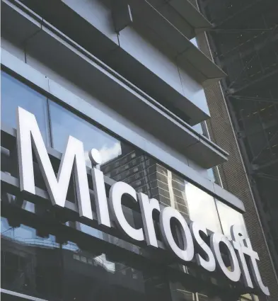  ?? MIKE SEGAR / REUTERS ?? Software giant Microsoft said its political action committee decided it will not make any political donations “until
after it assesses the implicatio­ns of last week's events.”