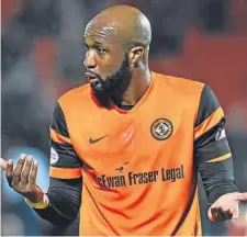  ??  ?? Dundee United defender William Edjenguele.