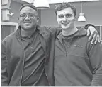  ?? PROVIDED BY TAYLOR MERCER/UNIVERSITY OF TENNESSEE HASLAM COLLEGE OF BUSINESS ?? Simba Jonga, left and Logan O’neal co-founded Laborup to speed hiring in manufactur­ing.