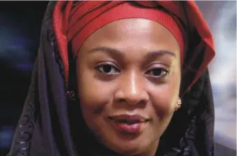  ??  ?? Gbemi Saraki, former Senator and Pro-Chancellor Federal University Otuoke