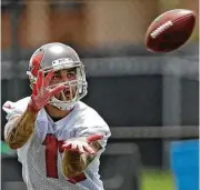  ?? Chris O’Meara / Associated Press ?? Bucs wide receiver Mike Evans caught 96 passes for 1,321 yards and 12 touchdowns last season.