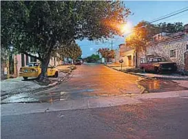  ?? (JAVIER FERREYRA / ARCHIVO) ?? El lugar. La chica y su novio fueron baleados, el domingo a la madrugada, en esta zona de barrio Pueyrredón, en la Capital.