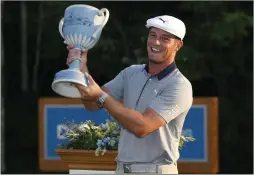  ?? File photo ?? The last time the PGA Tour was at TPC Boston Bryson DeChambeau claimed the title in 2018. The Tour is back for the start of the FedEx Cup playoffs this weekend.