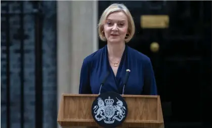  ?? Photograph: Tayfun Salcı/ZUMA Press Wire/REX/Shuttersto­ck ?? ‘The most remarkable feature of Liz Truss’s tenure in Downing Street was how much destructio­n she packed into such a small time.’