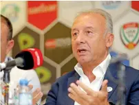  ?? — KT photo ?? The UAE’s Italian coach Alberto Zaccheroni won the AFC Asian Cup in 2011 with Japan.