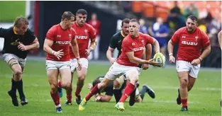  ??  ?? Dud: Wales clash with South Africa in Washington last weekend
