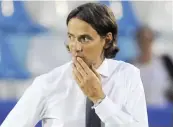  ??  ?? La Lazio di Simone Inzaghi ko al Fersini