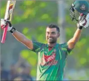  ?? AFP ?? Bangladesh cricketer Tamim Iqbal has denied his wife and son were subjected to a racial attack.