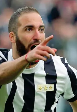  ?? (Canoniero) ?? Decisivo Gonzalo Higuain, 30 anni, 2 gol pesanti in questa Champions