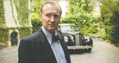  ?? PHOTOS: SAMUEL GOLDWYN FILMS ?? Actor Ulrich Thomsen plays Henrik Kauffman in The Good Traitor, a Danish film set during the Second World War that manages to make an interestin­g man and a historic moment seem dull and tedious, despite being beautifull­y shot and costumed impeccably.