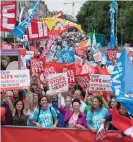  ??  ?? The ‘Rally for Life’ march in Dublin city centre last year