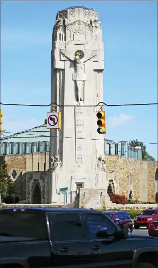  ?? MEDIANEWS GROUP FILE PHOTO ?? In a letter on Tuesday, Archbishop Allen Vigneron said the Masses will resume in all parishes, including the National Shrine of the Little Flower Roman Catholic Church in Royal Oak, on Friday, May 29. Individual pastors may start celebratin­g Mass on Tuesday, May 19.