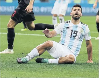  ?? FOTO: EFE ?? “Que Sampaoli diga lo que quiera”, soltó Agüero El Kun aclaró su declaració­n tras el partido contra el técnico