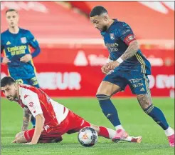  ?? FOTO: EFE ?? Depay ha marcado en tres de los últimos cuatro partidos jugados