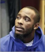  ?? SETH WENIG — THE ASSOCIATED PRESS FILE ?? In this Jan. 5 photo, New York Giants Dominique RodgersCro­martie talks to reporters in the locker room after NFL football practice in East Rutherford, N.J.