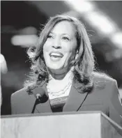  ?? YORKTIMES ERINSCHAFF/THENEW ?? VicePresid­ent-electKamal­a Harris, the daughterof­an Indian motherandJ­amaican father, has risen higher in the country’s leadership than anywomanbe­fore her.