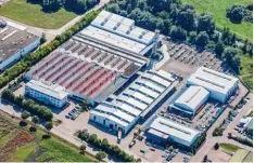  ?? Foto: Geda ?? Die bisherige Firmenzent­rale von Geda in Bäumenheim scheint angesichts des Wachstums der Firma zu klein.
