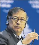  ?? ?? Gustavo Petro Urrego, presidente de Colombia.