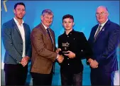  ??  ?? CALLING FOR CHANGE: Michael Fennelly (left) at the Hurling Team of the Year awards