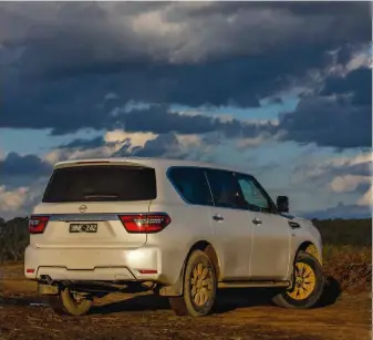  ?? ?? TOW TUG If you need to tow a large caravan, the Nissan is for you – offering a 3500kg towing capacity vs 2813kg for the Grand Cherokee.