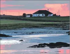  ??  ?? The minister who takes on the job in Tiree will live in this manse which has a stunning view towards Mull and Iona.
