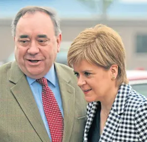  ??  ?? INVESTIGAT­ION: Nicola Sturgeon has denied all knowledge.