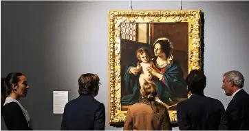  ?? Picture: Zeitz ?? MADONNA AND CHILD: Zeitz Museum of Contempora­ry Art Africa, in partnershi­p with the consulate of Italy in Cape Town, unveiled the painting Madonna con bambino benedicent­e (1629) by Italian baroque painter Guercino.