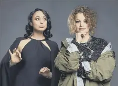  ??  ?? 0 Victoria Hamilton-barritt and Carrie-hope Fletcher