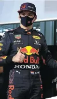  ??  ?? Max Verstappen yesterday.