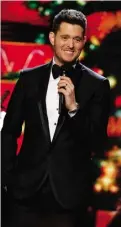  ??  ?? Michael Buble’s Christmas in Hollywood, Sky One, 8pm