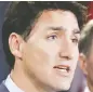  ??  ?? Justin Trudeau