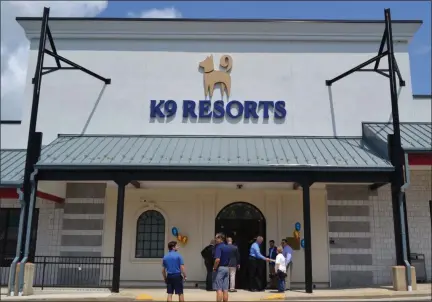  ?? SUBMITTED PHOTO ?? K9 Resorts of Malvern opened Aug. 3, at 309 Lancaster Ave. in East Whiteland. The facility offers luxury boarding and daycare for dogs.