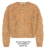  ??  ?? Jersey jaspeado, de Pull&amp;bear (29,99 €).