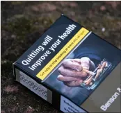  ?? ?? Warnings on alcoholic drinks would be similar to those on cigarette packets