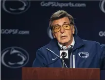  ?? Associated Press photo ?? In this image released by HBO, Al Pacino portrays Joe Paterno in a scene from “Paterno,” a film about the late Penn State football coach.