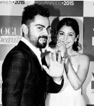  ??  ?? Virat Kohli and Anushka Sharma have millions of social media followers, some of whom are only too eager to take their cue from the star couple