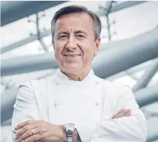  ??  ?? Boulud says his venture is midway between casual and fine dining