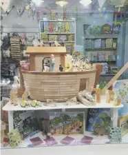  ??  ?? Salty Dog Emporium is a ‘very traditiona­l’ toy shop