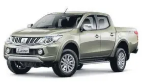  ??  ?? La Mitsubishi L200 es la camioneta más vendida en Chile, con 6.037 unidades.