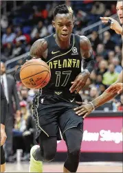  ?? CURTIS COMPTON/CCOMPTON@AJC.COM ?? Dennis Schroder’s season is over, but it was a productive one that saw him average a team-leading 19.4 points and 6.2 assists.