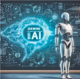  ?? ?? Google’s new Gemini AI has been paused for “retooling” purposes.