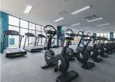  ?? AFP ?? Working out: Russian Fitness Group manages Russia’s largest chain of fitness clubs