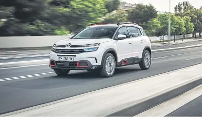  ??  ?? The C5 Aircross is Citroen’s biggest SUV. It goes on sale in February with prices starting at £23,255.