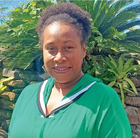  ?? Photo: Salote Qalubau ?? Advanced Eye and Ear Care Clinic founder Doctor Senata Tinaiseru at the Business Assistance Fiji workshop in Ba on March 31, 2023.